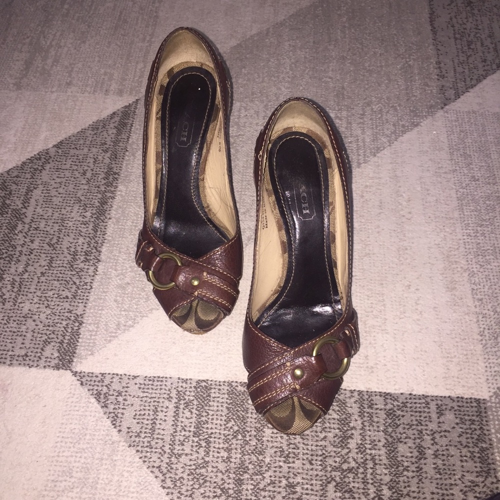 Coach heels